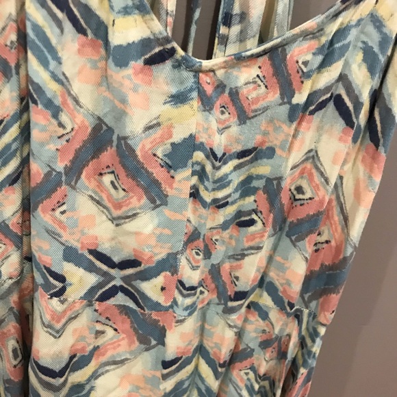 🖤2 for $30 backless boho halter skater dress - Picture 2 of 3